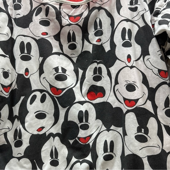 Vintage 80’s Mickey Mouse Reversible Print Sweatshirt No‎ Size Disney Made - Picture 9 of 16